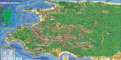 Morro de Sao Paulo नक्शा